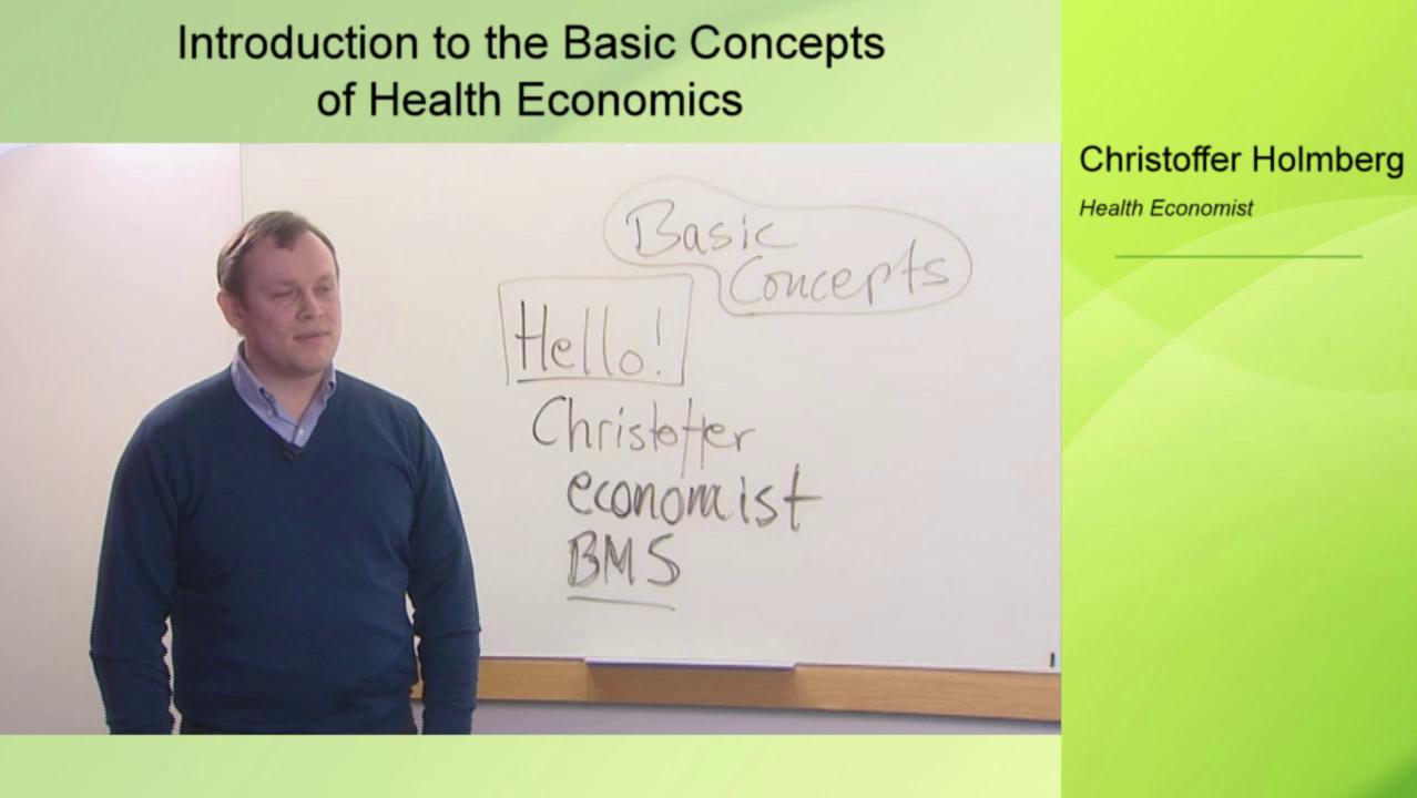 Immunonkologi, introduction to health economics